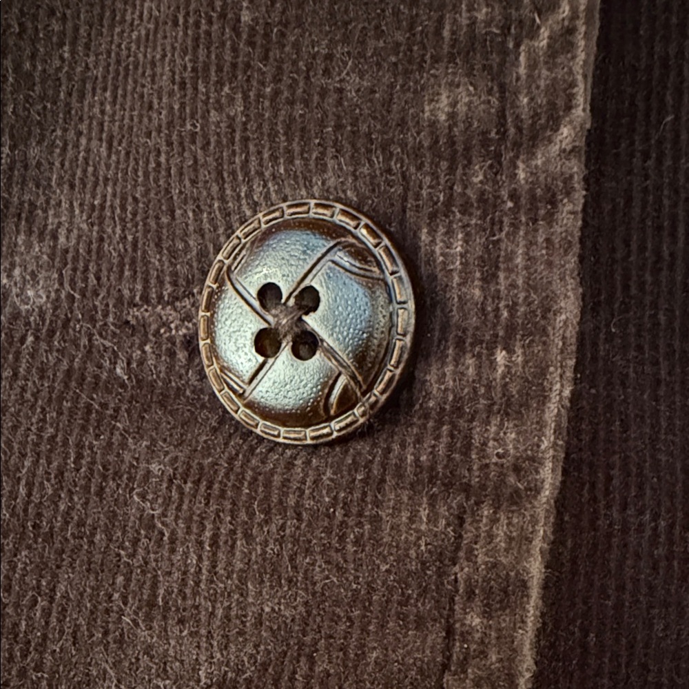St. John's Bay Corduroy Blazer Jacket Notched Lapel Tailored Classic Academia - Picture 5 of 14